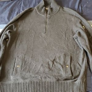 Calvin Klein 1/4 zip pull over